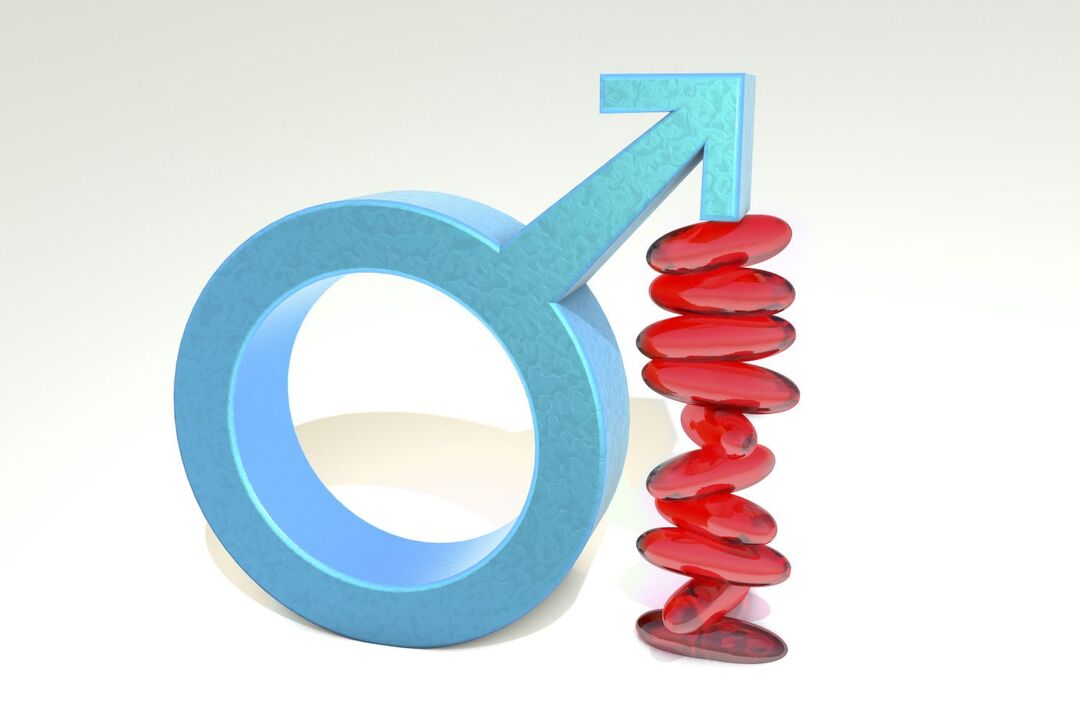 symbole de puissance masculine
